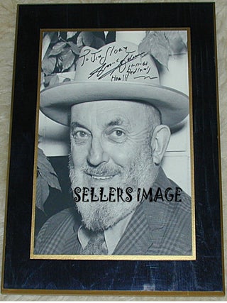 Item #0208002 ORIGINAL SIGNED PORTRAIT OF ANSEL ADAMS. Ansel Adams, James Sloan