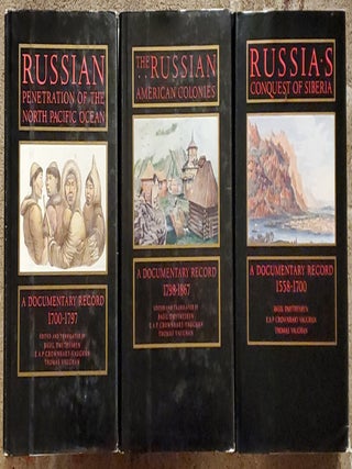 Item #0401040 TO SIBERIA AND RUSSIAN AMERICA Three Centuries of Russian Eastward Expansion: THREE...