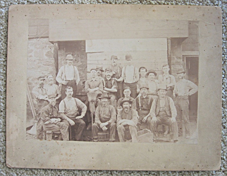 Item #0508108 Group of Miners. Photograph, KLONDIKE.
