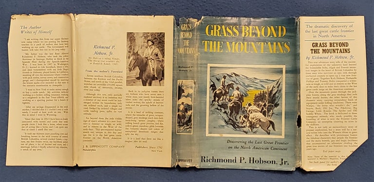 Item #2111041 GRASS BEYOND THE MOUNTAINS. Richmond P. Hobson Jr.