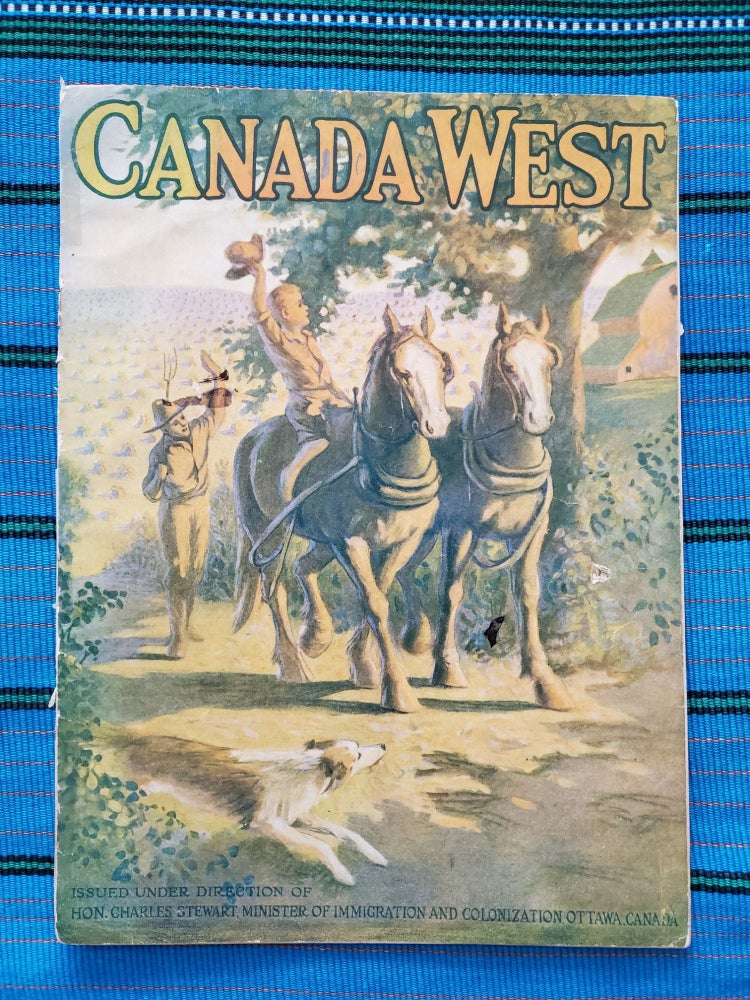 Item #2210011 CANADA WEST: Information for the Intending Settler (1921). Canada.