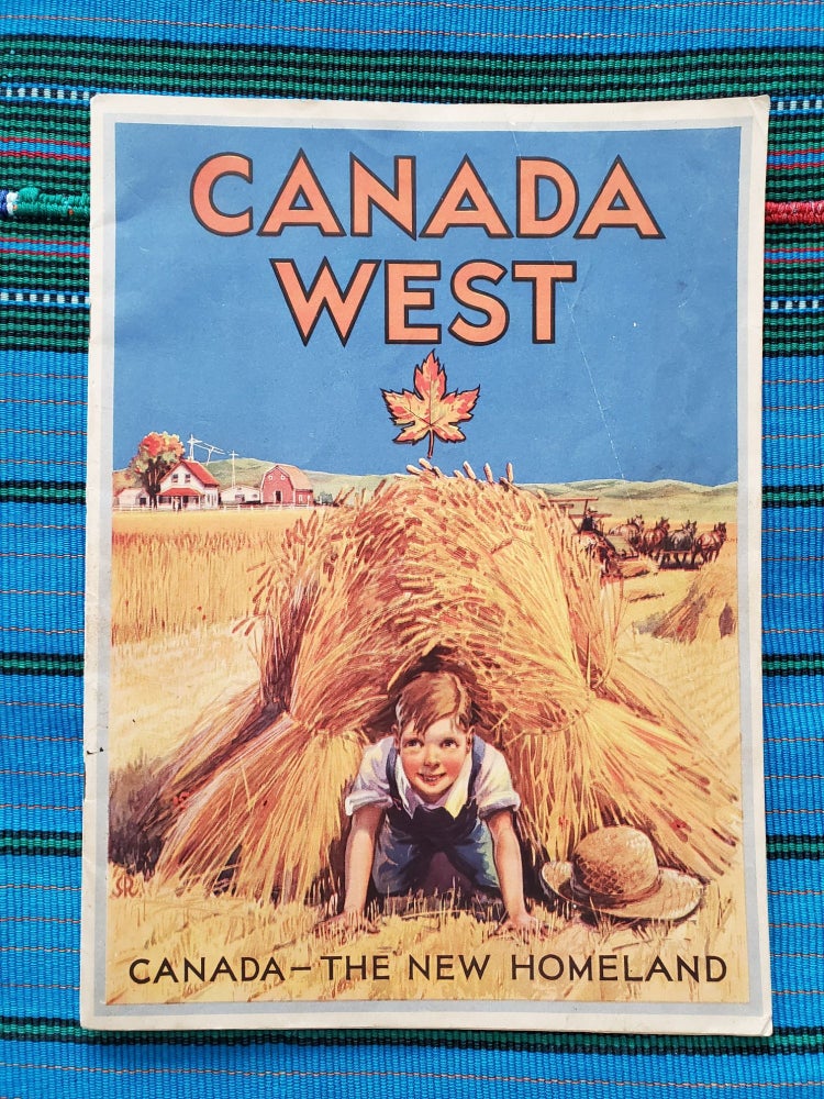 Item #2210012 CANADA WEST: Canada - The New Homeland: Information for the Intending Settler (1927). Canada.