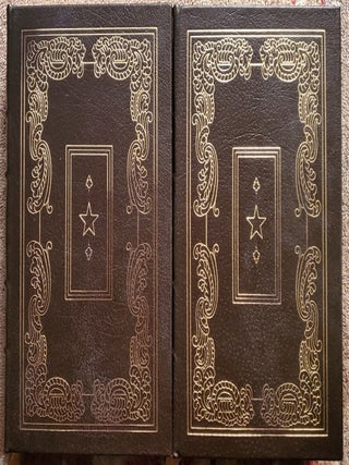 Item #2406039 TEXAS: The Easton Press Collector's Edition, Two Volumes. James A. Michener