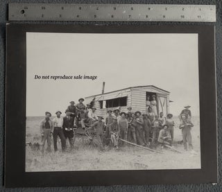 Item #2507019 GREAT PLAINS OR WESTERN HARVEST PHOTO - EXCEPTIONAL. Harvest on the High Plains?