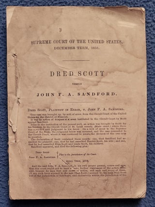 Item #2507047 REPORT OF THE DECISION OF THE SUPREME COURT OF THE UNITED STATES AND THE OPINIONS...