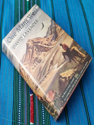 Item #2602021 ONE MAN'S WEST. David Lavender