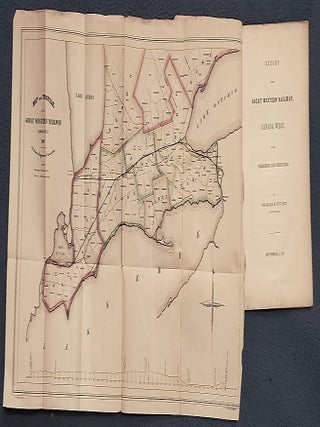 REPORT ON THE GREAT WESTERN RAILWAY, CANADA WEST, TO THE PRESIDENT AND DIRECTORS (ref Lake. Charles Stuart, Chief Engineer.