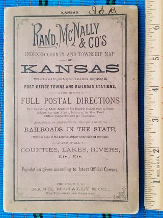 Item #2606024 RAND, McNALLY & CO'S INDEXED COUNTY AND TOWNSHIP MAP OF KANSAS, etc. Kansas