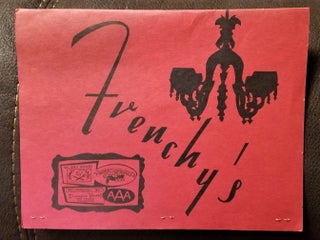 Item #5009097 FRENCH'S (RESTAURANT MENU). Frenchy's of Milwaukee