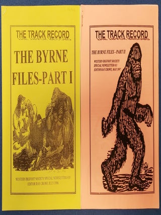 Item #5009116 THE TRACK RECORD: THE BYRNE FILES (Parts I & II). Peter Byrne, Ray Crowe