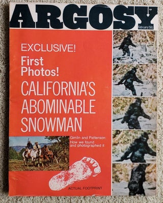 Item #5031054 ARGOSY: "FIRST PHOTOS OF 'BIGFOOT,' CALIFORNIA'S LEGENDARY...