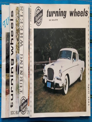 STUDEBAKER -- SDC TURNING WHEELS BULLETIN 1985 (4 issues. Studebaker Drivers Club.