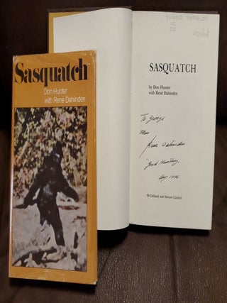 SASQUATCH (Signed. Don Hunter, Rene Dahinden.