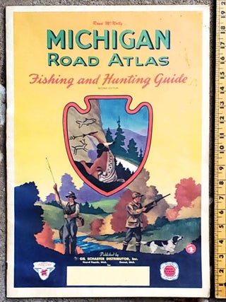 Item #SHEL1310 MICHIGAN ROAD ATLAS: Fishing and Hunting Guide, Second Edition. Michigan, Rand...