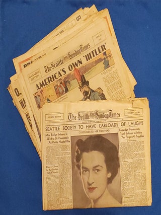 Item #SHEL1364 SEATTLE DAILY TIMES & TACOMA TIMES. Seattle