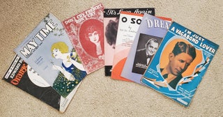 Item #SHEL1530 VINTAGE SHEET MUSIC - about 50 items. Music