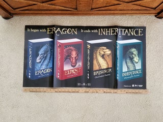 CHRISTOPHER PAOLINI FOUR BOOKS COLOR POSTER