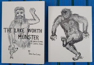 Item #SHEL2054 THE LAKE WORTH MONSTER of Greer Island, Ft. Worth, Texas (with card). Sallie Ann...