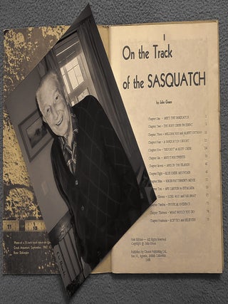 Item #SHEL2061 ON THE TRACK OF THE SASQUATCH. John Green
