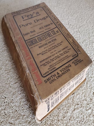 POLK'S DIRECTORY OF NORTH YAKIMA AND YAKIMA COUNTY WASHINGTON 1908